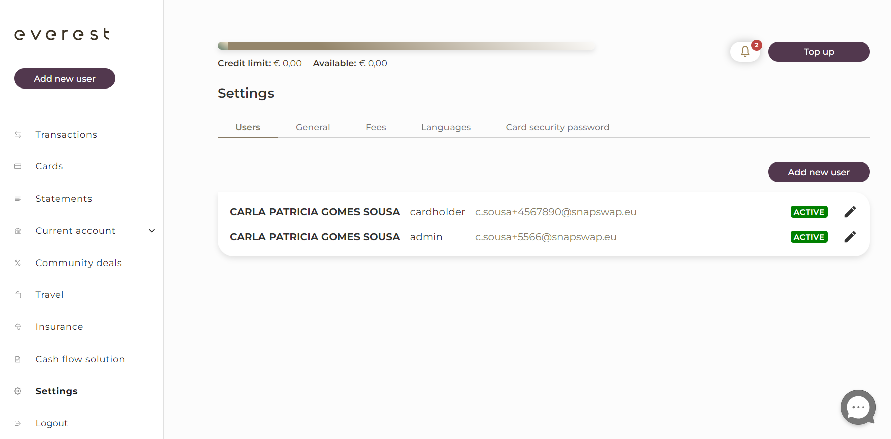 9. How to set up your Card security password for online purchases ...